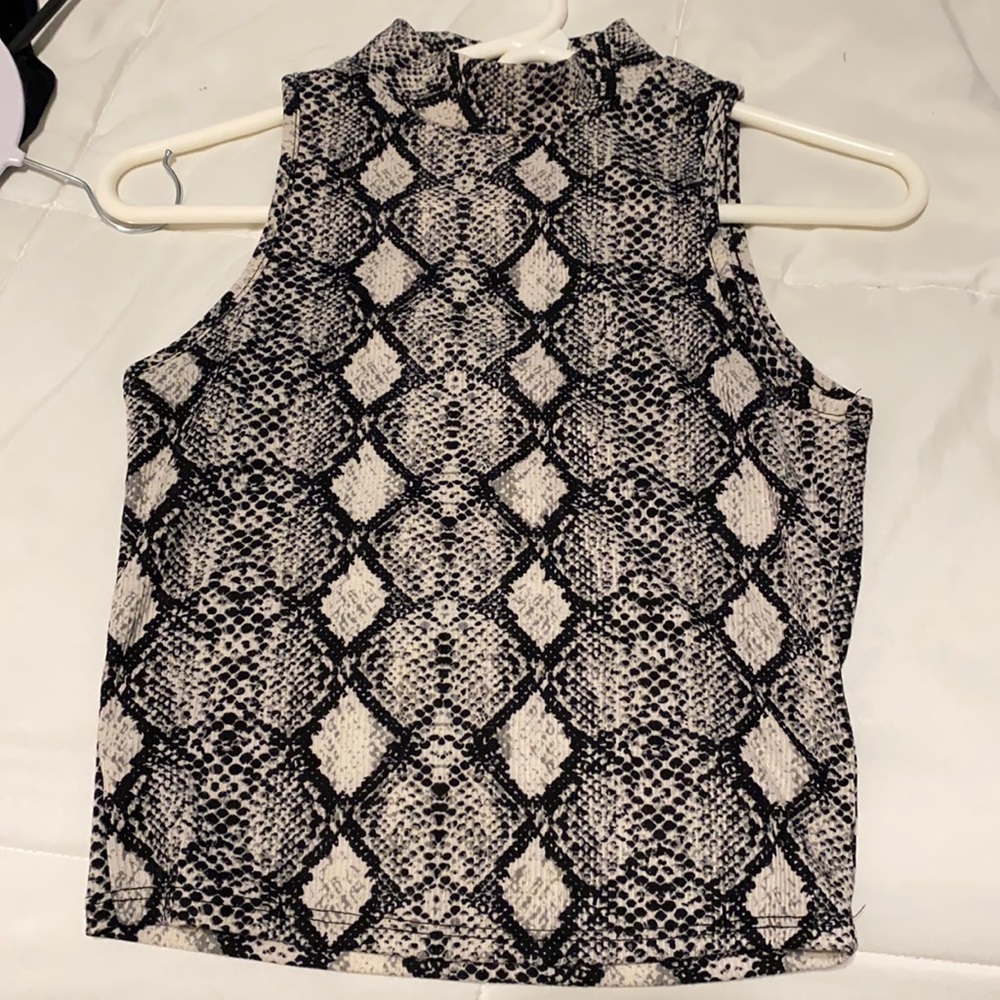 Snake print shirt